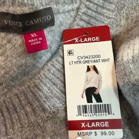 VINCE CAMUTO Women’s Sweater XL - Picture 6 of 6